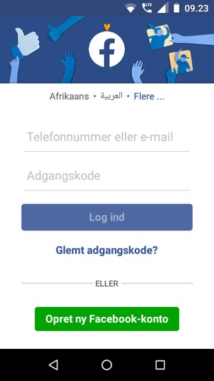 Din app er klar til brug