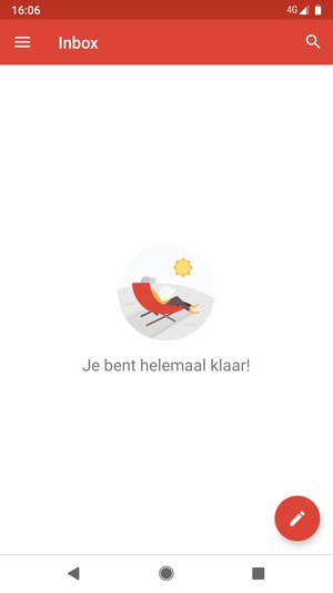 Uw account is klaar voor gebruik