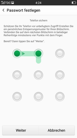 Wählen Sie Weiter