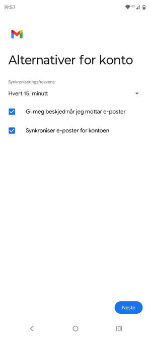 Velg Neste