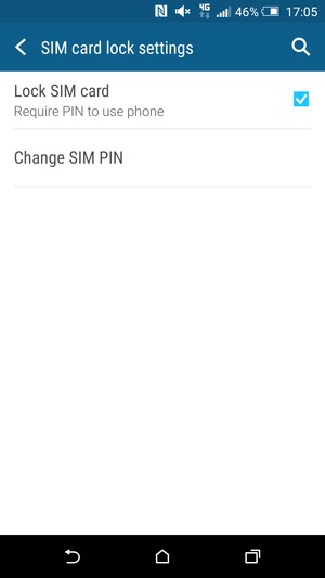 Select Change SIM PIN
