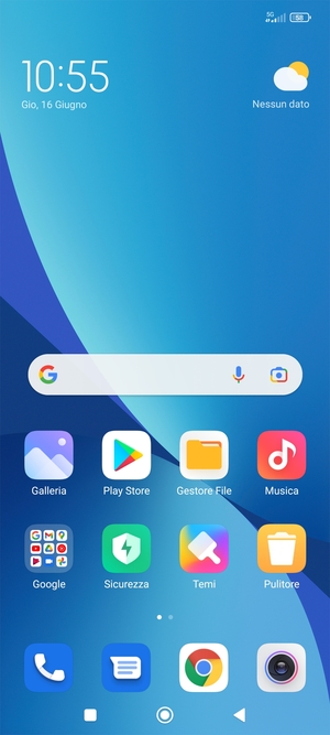 Seleziona Google