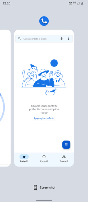 Scorri verso l'alto le app per chiuderle