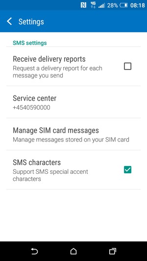 Select Service center