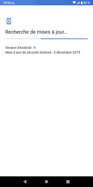 Veuillez attendre la fin de la recherche