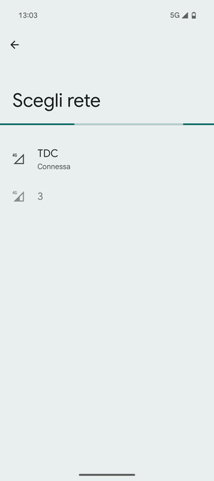 Attendi il completamento della ricerca