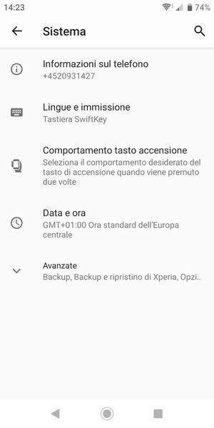 Seleziona Avanzate