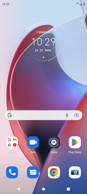 Selecteer Google