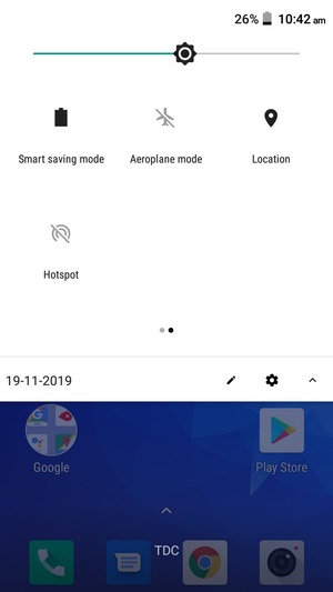 Turn off  Location