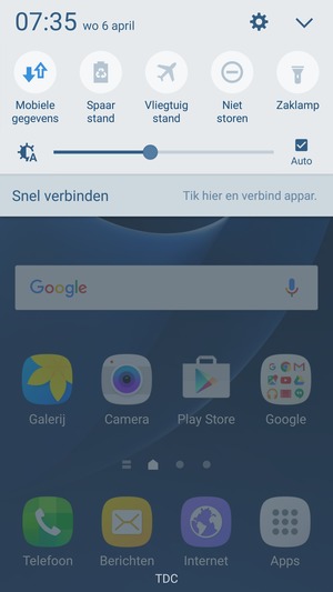Om Extra energiebesparende stand in te schakelen, selecteer Instellingen