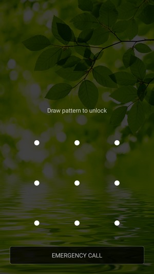 Your phone is now secure with a screen lock