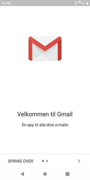 Vælg NÆSTE