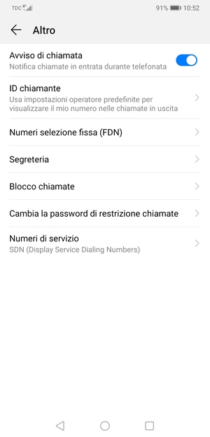 Seleziona Segreteria