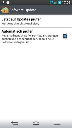 Wählen Sie Jetzt Updates prüfen
