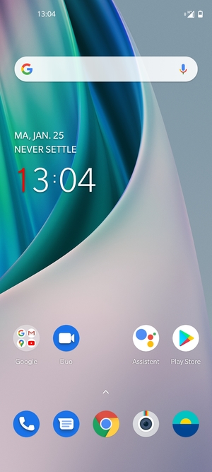 Selecteer Google