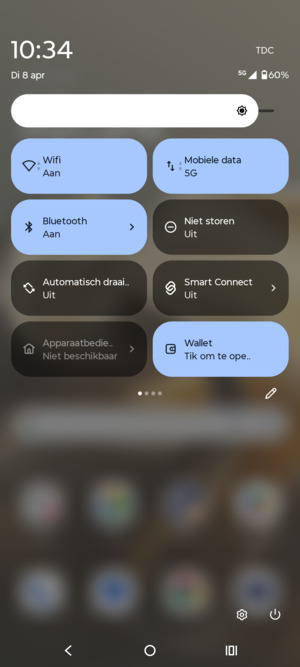 Schakel Wifi  uit