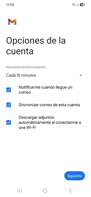 Seleccione Siguiente