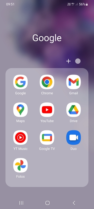 Wählen Sie Gmail