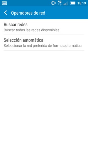 Seleccione Buscar redes
