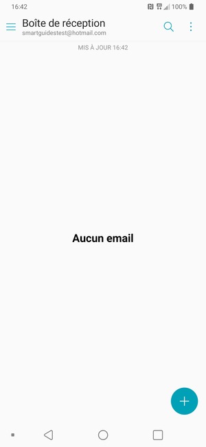 Votre messagerie Hotmail est prête à l'emploi