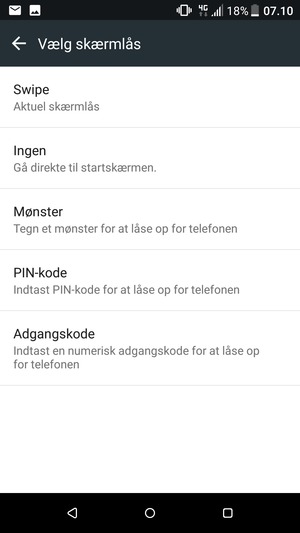 Vælg Mønster