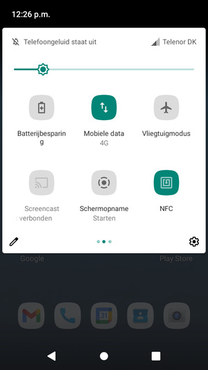 Selecteer Batterijbesparing