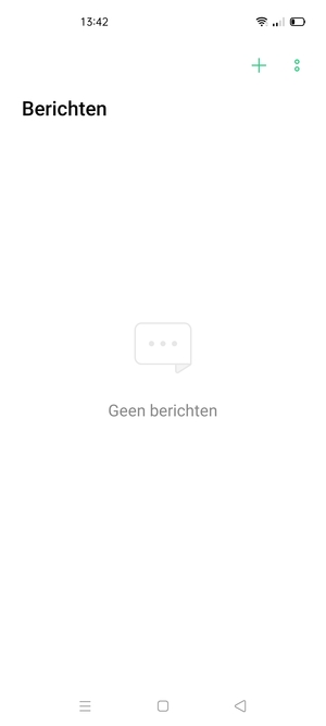 Selecteer de Menu-knop