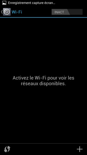 Activer le Wi-Fi