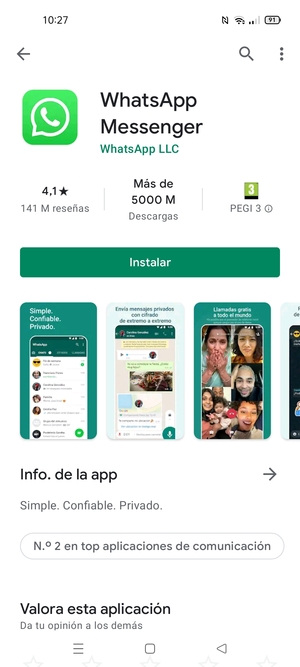 Seleccione Instalar