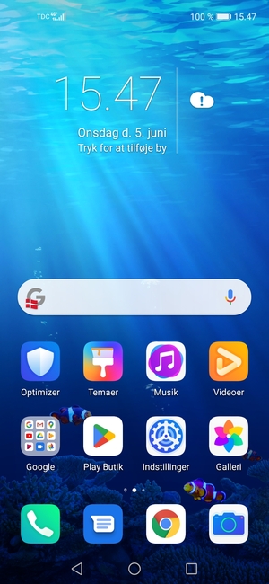 Vælg Play Butik