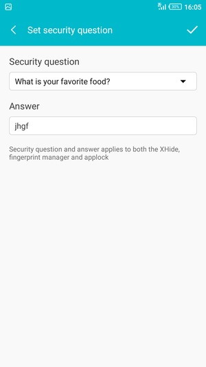 Enter the answer and select OK
