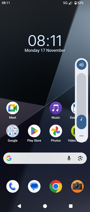 To change the sound profile, select Sound