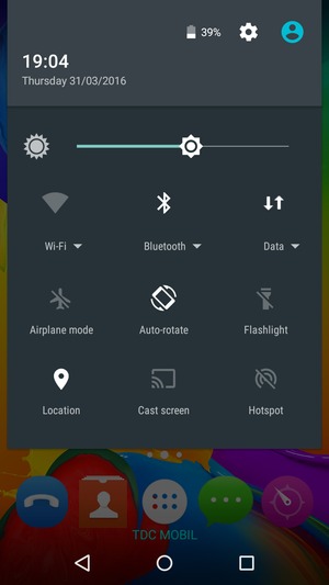 Turn off Bluetooth