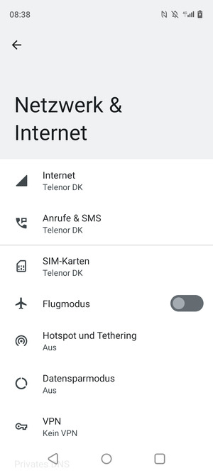 Wählen Sie SIM-Karten