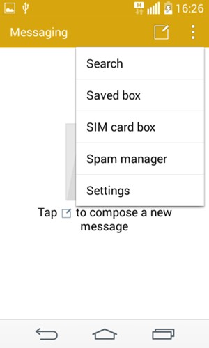 Select Settings