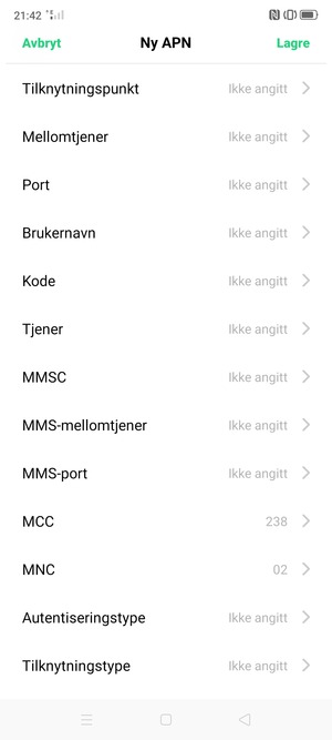 Bla ned og skriv inn internett-informasjon