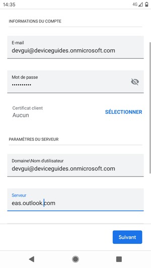 Saisissez votre mot de passe