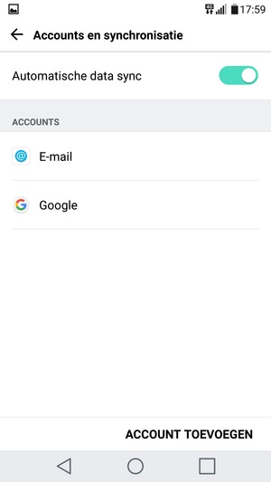 Selecteer Google