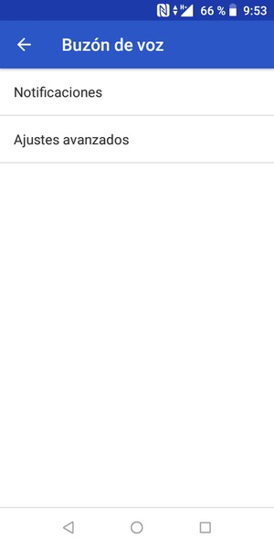 Seleccione Ajustes avanzados