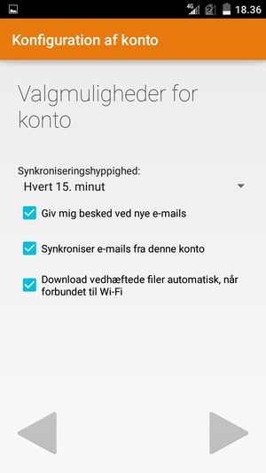 Vælg Næste