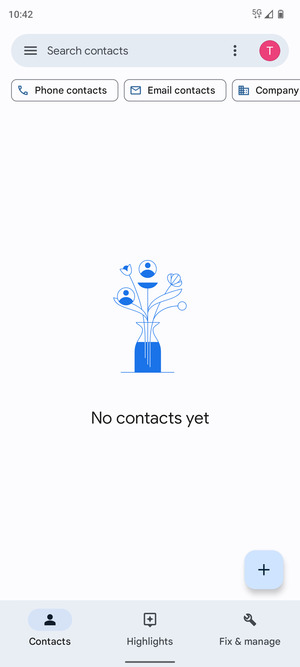 Select Fix & manage