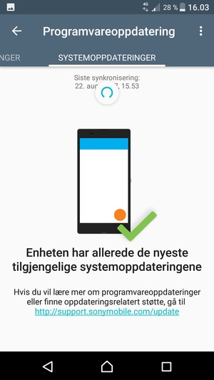 Vent til søket er ferdig