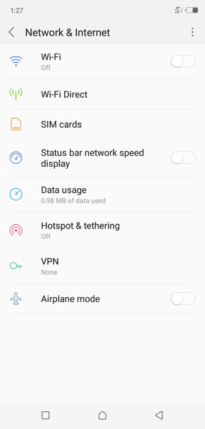 Select SIM cards