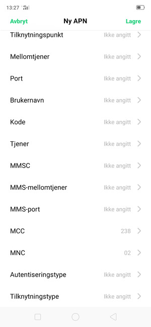 Bla ned og skriv inn internett-informasjon