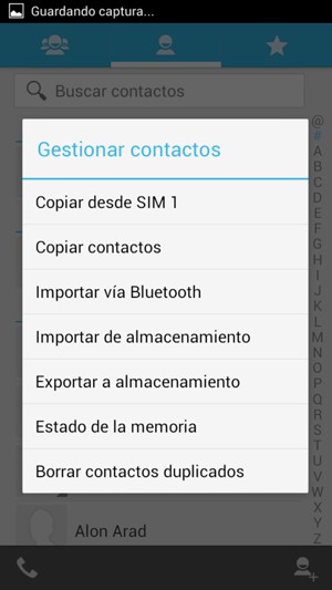 Seleccione Copiar contactos
