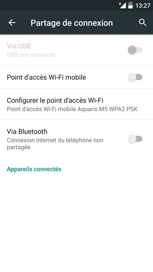 Sélectionnez Configurer le point d'accès Wi-Fi
