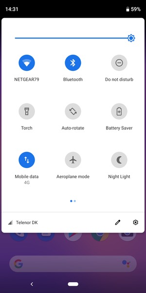 Turn off Wi-Fi and Bluetooth