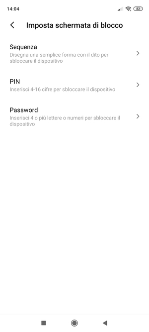 Seleziona Sequenza