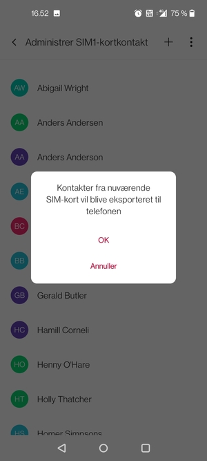 Vælg OK