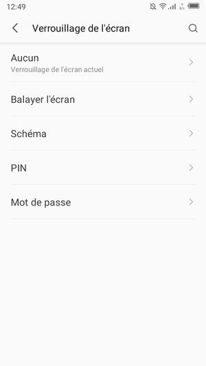 Sélectionnez Schéma